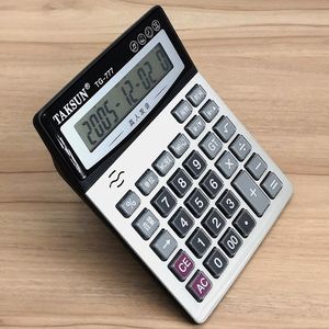 Dx 777 Voice Calculator 12 <b>Digits</b> Metal Panel Crystal Keys Alarm <b>Clock</b> Function - Product Image 4