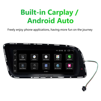 4 + 64G Écran 8.8 pouces 8 CORE autoradio Q5 Android Car Stereo Auto GPS Navigation Wireless Carplay pour Audi Q5 2009-2017