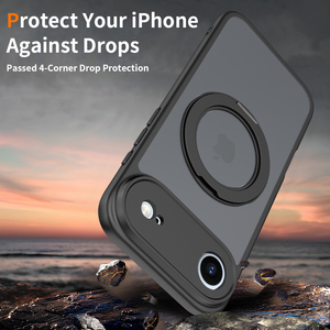 เคสโทรศัพท์มือถือแบบใสขุ่น ป้องกันกล้องเต็มรูปแบบ กันกระแทก แม่เหล็กในตัว สำหรับ iPhone 17 16 15 14 13 Pro Max - Product Image 5