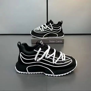 Chaussures de course décontractées polyvalentes et tendance pour hommes - Légères, respirantes, à lacets, amortissantes, design intemporel, toutes saisons - Product Image 3