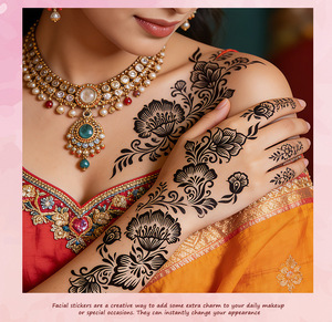 18 Tipos de Pegatinas de <span class=keywords><strong>Tatuajes</strong></span> Impermeables Adecuadas <span class=keywords><strong>para</strong></span> <span class=keywords><strong>Tatuajes</strong></span> <span class=keywords><strong>en</strong></span> la Cara, el Cuello y los Brazos que se Pueden Fijar a la Piel - Product Image 3