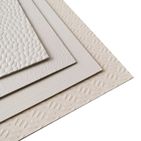 Panel plano anti-uv para carrocería de camión, lámina de plástico en relieve con patrón de burbuja, anti-uv, 2mm de espesor, resistente al fuego, FRP, con revestimiento de Gel