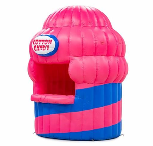 Quiosco Inflable Oxford Personalizado para Publicidad, Carpa <span class=keywords><strong>de</strong></span> Algodón <span class=keywords><strong>de</strong></span> Azúcar, Puesto <span class=keywords><strong>de</strong></span> Comida Móvil con Soplador <span class=keywords><strong>de</strong></span> Aire para Exteriores - Product Image 1