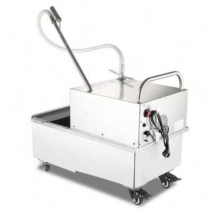 Easy Operation Stainless Steel Deep <b>Fryer</b> with Cooking Oil Filter Used Oil Purification <b>Machine</b> for Food Processing - Product Image 1