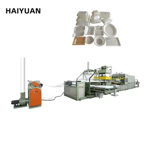 single-robot-arm fully automatic forming machine making PS foam food box /plate /dish tray