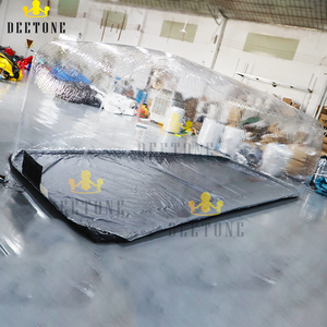 Kapalı ve Açık Alan Taşınabilir Araba Depolama Barınağı Örtüsü Çadırı Şişme Araba Kabarcık Kapsülü - Product Image 6