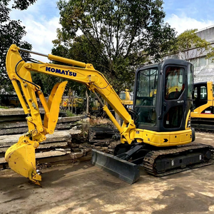 Used Komatsu PC35MR 3.5 ton mini excavator, original Japanese <b>small</b> machinery, household farm garden excavator - Product Image 1