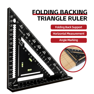 Escuadra Triangular Innovadora de Aleación de Aluminio Ajustable para Trabajos de Carpintería con Superficie Plana Precisa, de 90 o 180 Grados - Product Image 2