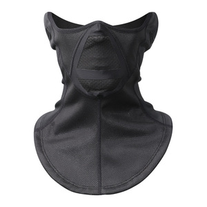 Masque demi-visage en maille respirante, tissu en filet élastique, léger, coupe-vent, protection pour les sports de plein air, VTT, moto - Product Image 1