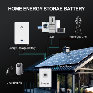 Sistema Completo de Generación de Energía Solar 3000W 4000W 5000W IP65 Apilable CAN Kit Híbrido Doméstico 5KVA T30 Litio - Product Image 3