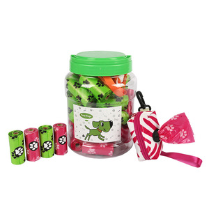 Thân Thiện Với Môi Phân Hủy Sinh Học Chất Thải Vật Nuôi Túi Tùy Chỉnh In Mô Hình Thiết Kế Phân Hủy Sinh Học Dog Poop Túi 30 Cuộn Gia Đình Thùng-Đóng Gói - Product Image 1