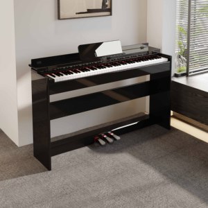 KIMFBAY <span class=keywords><strong>Pianoforte</strong></span> in Vendita, Tastiera Elettronica, Strumenti Musicali Digitali, <span class=keywords><strong>Pianoforte</strong></span> Digitale con 88 Tasti Pesati - Product Image 1