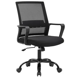 Çin üretici özel döner kumaş mesh r yönetici örgü lomber ofis ofis için ergonomik sandalye