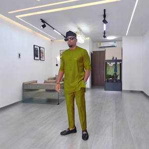 2025 nouveaux costumes pour hommes en polyester ethnique <span class=keywords><strong>de</strong></span> haute qualité meilleures ventes modèles transfrontaliers grande taille pour Aliexpress pour indépendant - Product Image 3