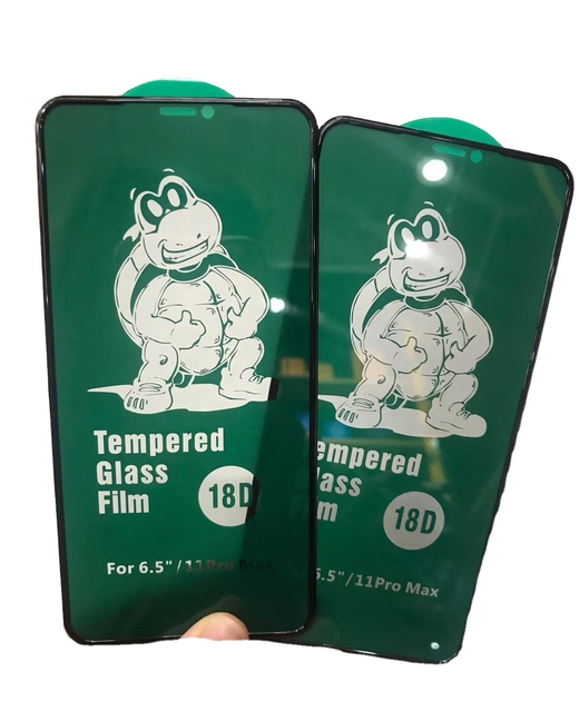 18D Airbag Edge Phone Privacy Temper Glass Screen Protector for iPhone 13 12 11 Pro Max XR X