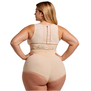 مشد نسائي عالي الجودة لتنحيف الخصر ورفع المؤخرة والتحكم في البطن، ضيق ومريح بشكل مثلث - Product Image 4