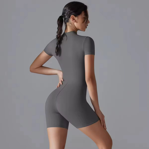 Combinaison de yoga pour femme, nouvelle collection printemps, séchage rapide, effet push-up fessier, pour le sport et la gym, en tricot - Product Image 2