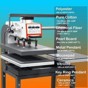 Nueva Prensa Térmica Automática Hidráulica de Doble Estación 40*60 para Sublimación de Camisetas y Prendas, Impresora DTF - Product Image 5