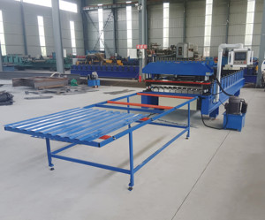 Tôle de toiture monocouche tôle d'acier ondulée à revêtement coloré faisant la machine profileuse pour toit et mur métalliques - Product Image 2