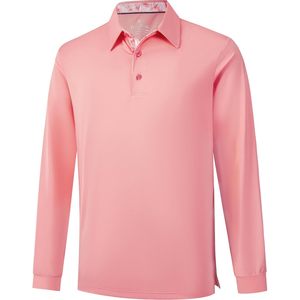 Polo para Hombre de Manga Corta, Color Sólido, Secado Rápido, Ropa de Golf de Alto Rendimiento, Tejido de Poliéster - Product Image 1