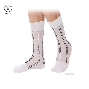 Chaussettes fines en nylon pour hommes, 5 yards L066, chaussons transparents, pour l'été