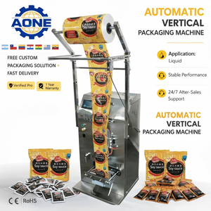 Máquina de Llenado y Sellado de Líquidos de Grado Industrial OEM <span class=keywords><strong>para</strong></span> Línea de Producción de Bolsas de Leche y Salsa de Soya de Gran Capacidad - Product Image 1
