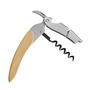 Ouvre-bouteille créatif portable en acier inoxydable pour <span class=keywords><strong>vin</strong></span> et bière avec tire-bouchon, couteau à <span class=keywords><strong>vin</strong></span> multifonctionnel et logo personnalisé - Product Image 2