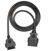 30cm OBD II OBD2 16 Broches Mâle à Femelle Câble D'extension Diagnostique de Voiture Extender Cordon Adaptateur (1-port)