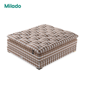 Paquete de rollo personalizado, colchón de espuma viscoelástica, tamaño Queen, colchón de cama doble de lujo, cola de Hores, colchón hecho a mano gratis para Topper - Product Image 1