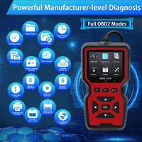 Escáner OBD2 para Automóvil, Herramienta de Diagnóstico, Lector de Códigos, Probador de Voltaje, Escáner de Códigos de Error del Motor, Probador de Carga