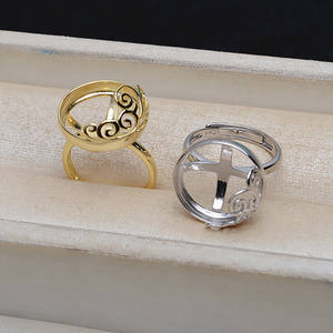 S925 <b>Silver</b> 4881 DIY Accessories Earring Pendant Set with 16.5mm Mabe Flat Base Empty <b>Bead</b> Caps for Jewelry Making Packaged Bag - Product Image 4