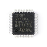 Contacto para el Mejor Precio STM32F103C6T6A STM32F103 LQFP-48 Componentes Electrónicos MCU IC Chips Programador ARM STM32F103C6T6A