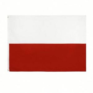 Drapeaux en polyester blanc et rouge personnalisés en gros, drapeaux de l'aigle polonais national, 3x5 pieds, drapeau de l'État de la République de Pologne - Product Image 2