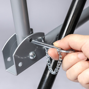 Adjustable Double Shoot Kids Basketball <b>Rebounding</b> Machine - Product Image 3