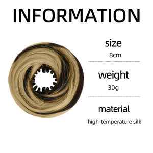 U-part Clip-in <span class=keywords><strong>Postiche</strong></span> en fibre haute température Fluffy Natural Looking Long Straight One Piece Extension pour les femmes - Product Image 3