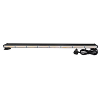 Pinzhi Doppelseitige COB-Stroboskop-LED-Lichtleiste Neue Notfall-Warnblinkleuchte mit Starkem Magneten 12V 96W für Autos