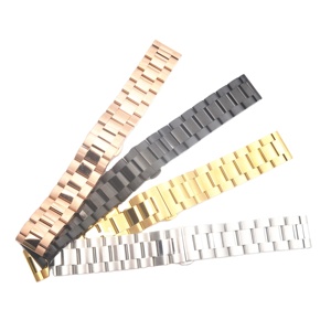 Cinturino per <span class=keywords><strong>Orologio</strong></span> in Acciaio Inossidabile 304 in Quattro Colori con Sgancio Rapido per Smartwatch 18/20/22/24 mm - Product Image 4
