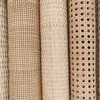 Suministro Directo de Fábrica, Rollo de Ratán Natural de Tamaño Personalizado, Mimbre Flexible para Fabricantes de Muebles