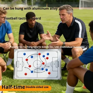 <span class=keywords><strong>Tableau</strong></span> tactique de football magnétique en alliage d'aluminium 60*40cm, cadre mural, table de <span class=keywords><strong>coach</strong></span> Zsb-5613 - Product Image 3