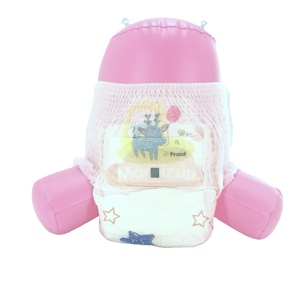 ผ้าอ้อมเด็กแบบใช้แล้วทิ้ง ผ้าอ้อมเด็กแบบกางเกง ฝึกการขับถ่าย ผ้าฝ้ายออร์แกนิค คล้ายผ้า  พร้อมแผ่นรองหลังพลาสติก PE  พรีโด พรีเมียม ย่อยสลายได้ทางชีวภาพ - Product Image 1