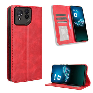 Funda de teléfono de cuero con patrón retro y hebilla magnética para Asus Rog Phone 8 Pro - Product Image 1
