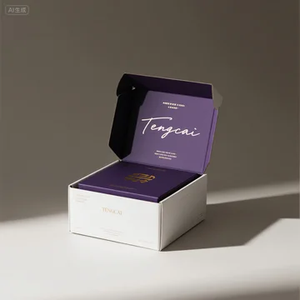 กล่องบรรจุภัณฑ์สำหรับการจัดส่งแบบกำหนดเองพร้อมโลโก้ - กล่องไปรษณีย์กระดาษลูกฟูกที่รีไซเคิลได้ พิมพ์สีเต็มรูปแบบ - Product Image 4