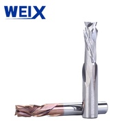Fraise de compression CNC à 2 dents, fraise de défonceuse CNC pour le travail du bois/ACP