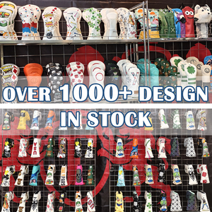 Customized Pattern Magnet Closure Golf Blade Putter Head Covers Waterproof Golf Club <strong>Headcover</strong> PU Leather Golf Headcovers - Product Image 4