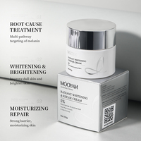 Crème éclaircissante à la niacinamide MOOYAM en marque propre, crème anti-taches, élimine le mélasma, les taches brunes, éclaircit la peau, crème éclaircissante pour le visage