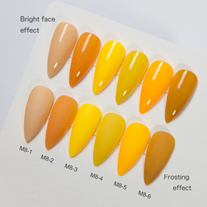 AILANUO Nouveaux coloris d'été Résine naturelle Nouvelle formule Vernis à ongles gel UV LED pour Nail Art Émail Gel UV OEM Marque privée - Product Image 3