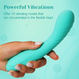 AIERSHA puissant vibrateur point G jouets sexuels pour adultes plein Silicone doux vibrant gode masseur stimulateur clitoridien - Product Image 5