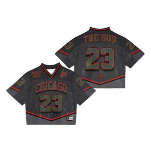 メーカーカスタムロゴメンズ特大メッシュジャージーTシャツサッカーバスケットボール野球練習用 - Product Image 4