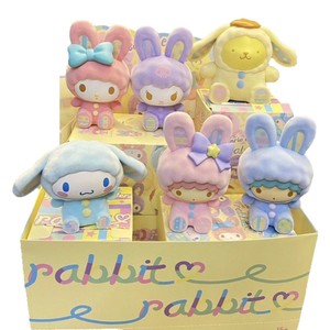 Para Sanrio Rabbit Series Mystery Boxes Adornos de escritorio hechos a mano con Kulomi <span class=keywords><strong>Melody</strong></span> un regalo de personaje congelado para niñas - Product Image 1