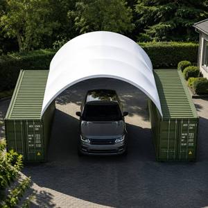 Abri professionnels pour garages, auvents et abris de voiture : Dôme de stockage robuste pour toutes les conditions météorologiques, idéal pour l'entreposage industriel à grande portée. - Product Image 2